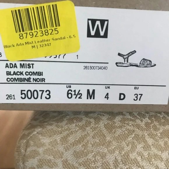 Clark's Ada Mist Ankle Strap Sandals Size 6.5 NIB + NWT - Picture 6 of 13